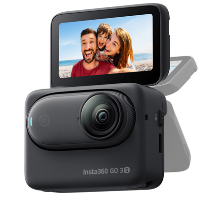 Insta360 GO 3S 4K 128GB Midnight Black Action Camera