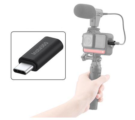 Insta360 ONE R Microphone Adapter 3.5mm TRS