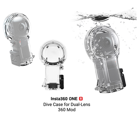 Insta360 ONE R Dive Case Housing for Dual-Lens 360 Mod 30m
