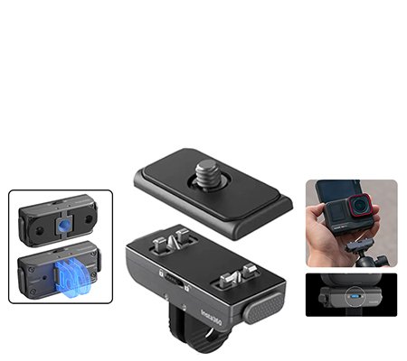 Insta360 Quick Release Mount for Insta360 Ace Pro 2/Ace Pro/ Ace/ X4/ X3/ ONE RS/ ONE R