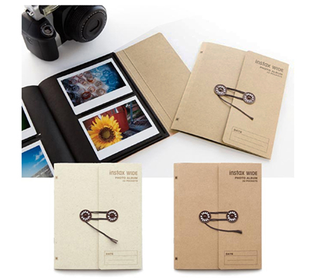 Fujifilm Instax Wide Photo Album 32 Pockets Brown