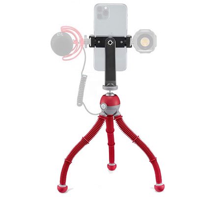 Joby PodZilla Flexible Tripod Medium Kit Red