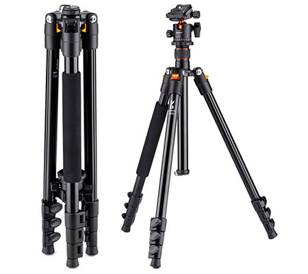 K&F Concept SA234 Aluminum Tripod with Ball Head