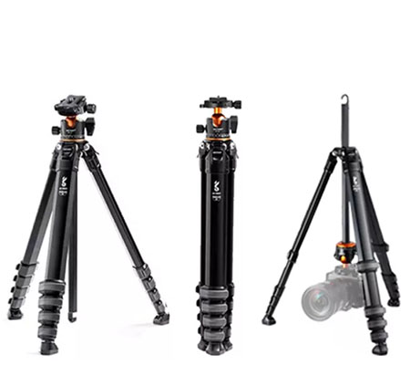 K&F Concept Traveller M1 kit + BH-35L Aluminium Tripod