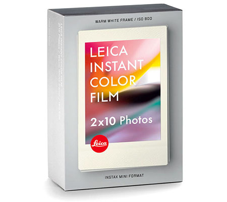 Leica SOFORT Paper Color Film Pack Warm White Duo (20 sheet) (19679)