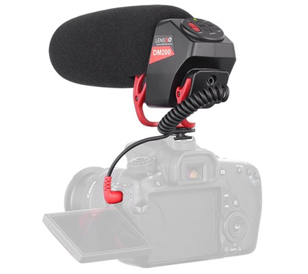 LensGo LYM-DM200 Stereo Shotgun Microphone