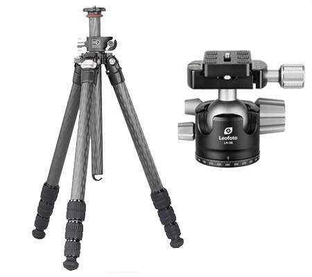 Leofoto LS 284 CVL Carbon Fiber Tripod + LH 36 Ballhead