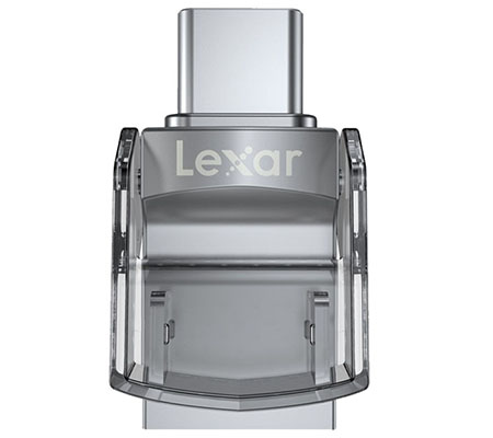 Lexar 64GB JumpDrive Dual Drive D35c OTG USB 3.0 Type-C