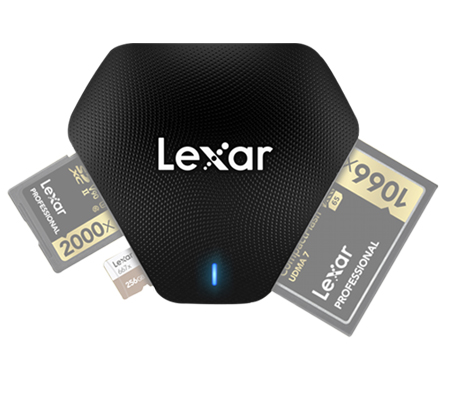 Lexar Professional Multi-Card Reader 3-in-1 USB 3.1
