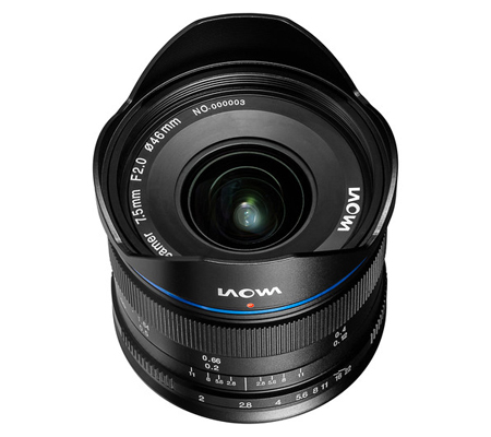 Laowa 7.5mm f/2 for Micro Four Thirds Venus Optics