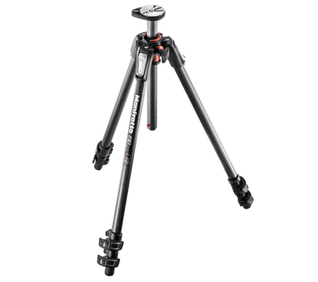 Manfrotto 190 Carbon Fibre 3-Section Camera Tripod MT190CXPRO3