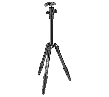 Manfrotto Element Small Aluminum Traveler Tripod MKELES5BK Black