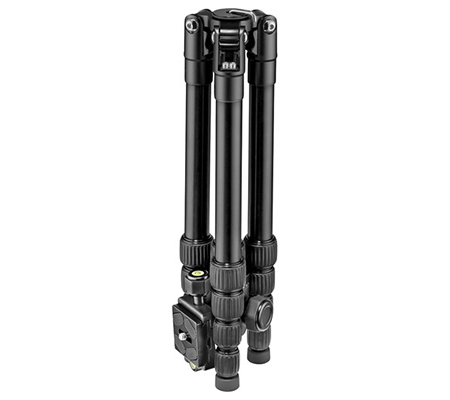 Manfrotto Element Small Aluminum Traveler Tripod MKELES5BK Black