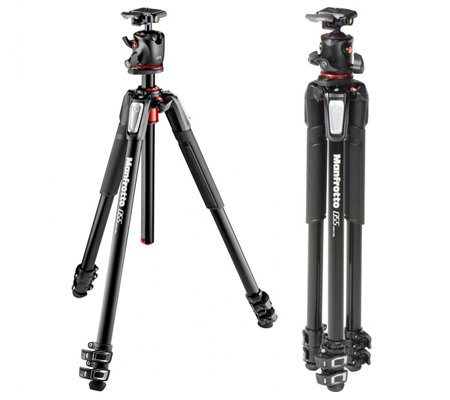 Manfrotto Aluminium Flatlay Tripod with XPRO BallHead + 200PL Plate (MK055XPRO3-BHQ2)