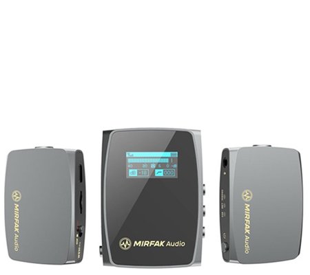 MirFak WE10 Pro Dual Transmitter Wireless Microphone System