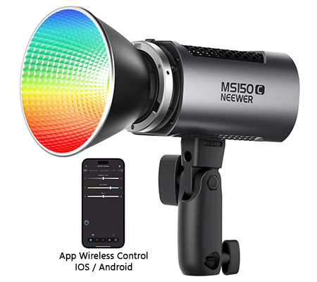 Neewer MS150C 150W Mini RGB LED Video Light