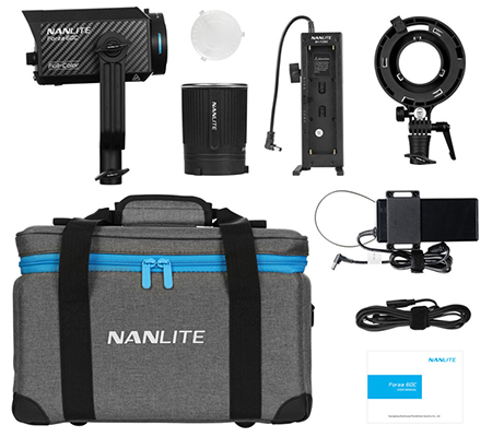 Nanlite Forza 60C RGB LED Spotlight Kit