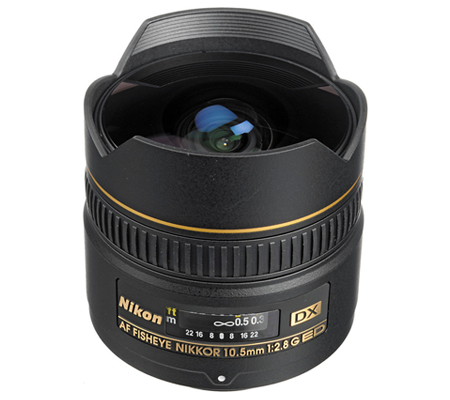 Nikon AF 10.5mm f2.8 G ED DX Lens