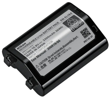 Nikon EN-EL18D Rechargeable Lithium-Ion Battery for Nikon Z9
