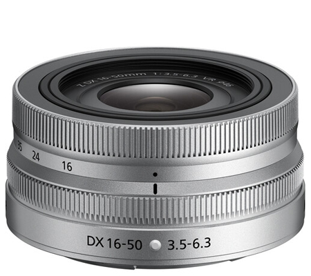 Nikon NIKKOR Z DX 16-50mm f/3.5-6.3 VR Silver