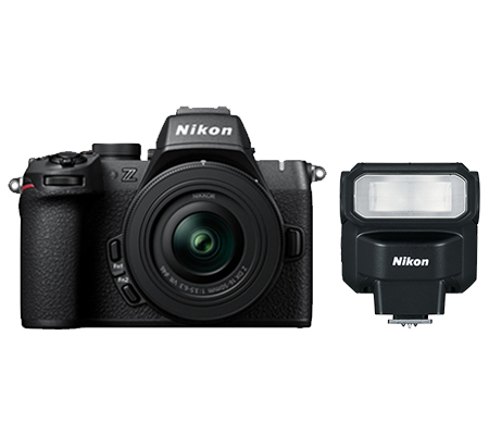 Nikon Z50 Mark II Kit 16-50mm with SB-300 Speedlight Mirrorless Camera