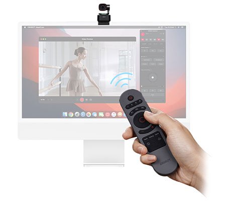 OBSBOT Tiny 2 AI-Powered PTZ 4K Webcam + Smart Remote Control 2