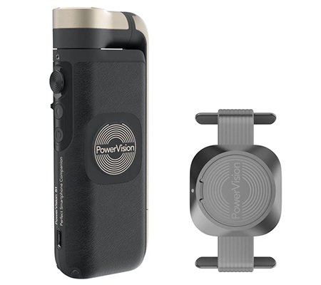 PowerVision S1 Explorer Kit Gimbal Stabilizer for Smartphone Black