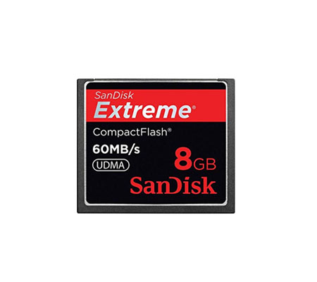 ::: USED ::: Sandisk Extreme Compact Flash 8GB 60Mb/s (Excellent)