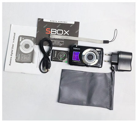 SBOX S8 Digital Camera Pocket Black