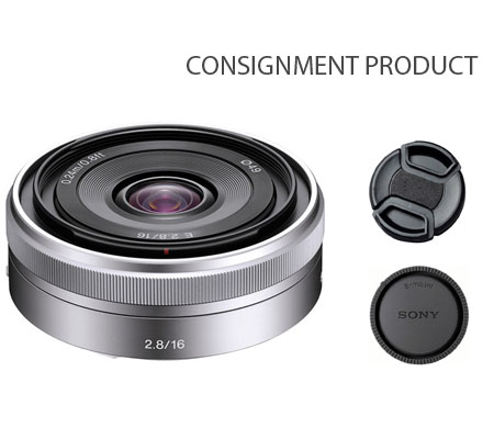 :::USED::: Sony E 16mm f/2.8 Exmint Kode 536 Consignment