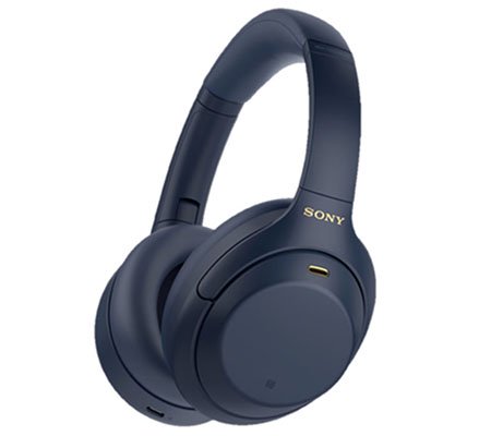 Sony WH-1000XM4 Wireless Noise-Canceling Over-Ear Headphones Midnight Blue