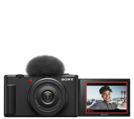 Sony  ZV-1F Vlogging Camera Black