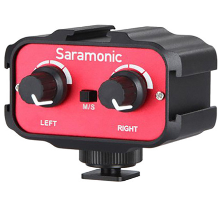 Saramonic SR-AX100 Passive 2-Channel Audio Adapter for DSLR Cameras