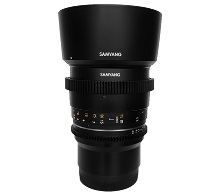 Samyang VDSLR 85mm T1.5 MK2 Cine Lens for Sony FE Mount Full Frame