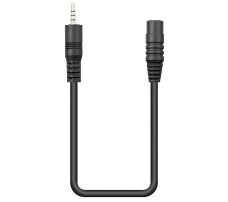 Saramonic SR-25C35 2.5mm Male to 3.5mm Female Jack Cable Adapter