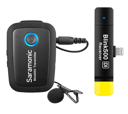 Saramonic Blink 500 B3 TX+RXDi Wireless Lavalier Microphone for Iphone/IOS Device