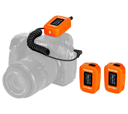 Saramonic Blink 500 Pro B2 Orange TX+TX+RX Wireless Microphone for Camera & Smartphone