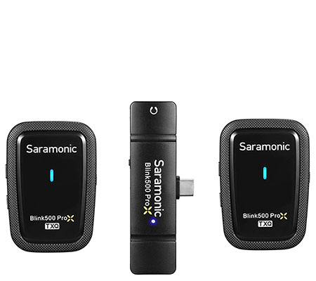 Saramonic Blink 500 Pro X Q6 TXQ+TXQ+RXUC Wireless Microphone for USB Type-C