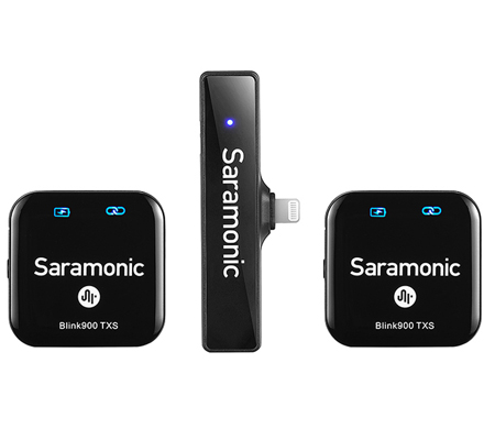 Saramonic Blink 900 S4 TXS+TXS+RX Wireless Microphone for Lightning Devices