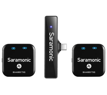 Saramonic Blink 900 S6 TXS+TXS+RXUC Wireless Microphone for USB Type-C