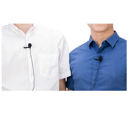 Saramonic LavMicro 2M Dual Lavalier Microphone for DSLR Camera and Smartphone