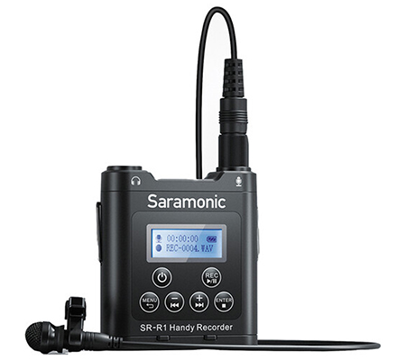 Saramonic SR-R1 Handy Recorder with Lavalier Microphone