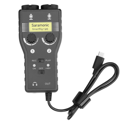 Saramonic SmartRig+UC 2-Channel Audio Interface for USB Type-C Devices