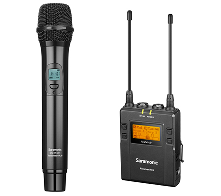 Saramonic UwMic9 Kit 4 TX+RX Wireless Microphone for Camera