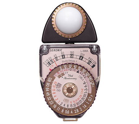 Sekonic L-398A Studio Deluxe III 70th Anniversary Edition Analog Light Meter