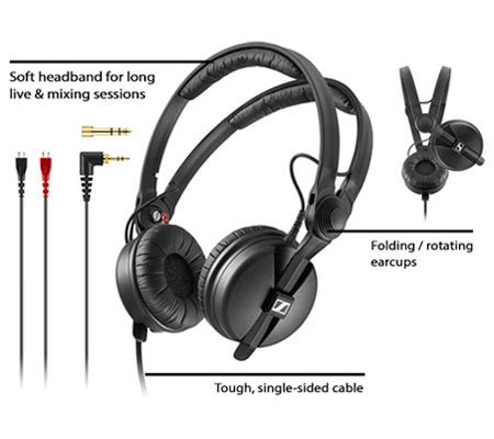 Sennheiser HD 25 PLUS Professional Monitoring Headphones