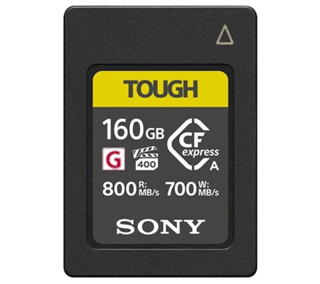 Sony CFexpress Type A 160GB Tough Series (Read 800MB/s and Write 700MB/s)
