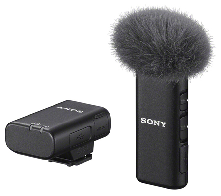 Sony ECM-W2BT Camera-Mount Digital Bluetooth Wireless Microphone