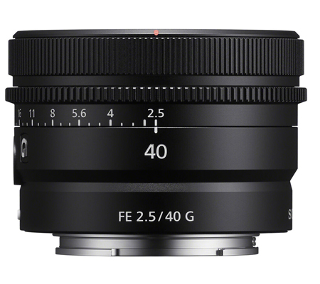 Sony FE 40mm f/2.5 G Lens