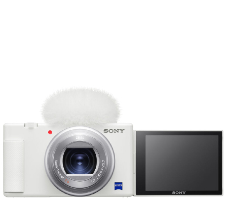 Sony ZV-1 White Compact Camera